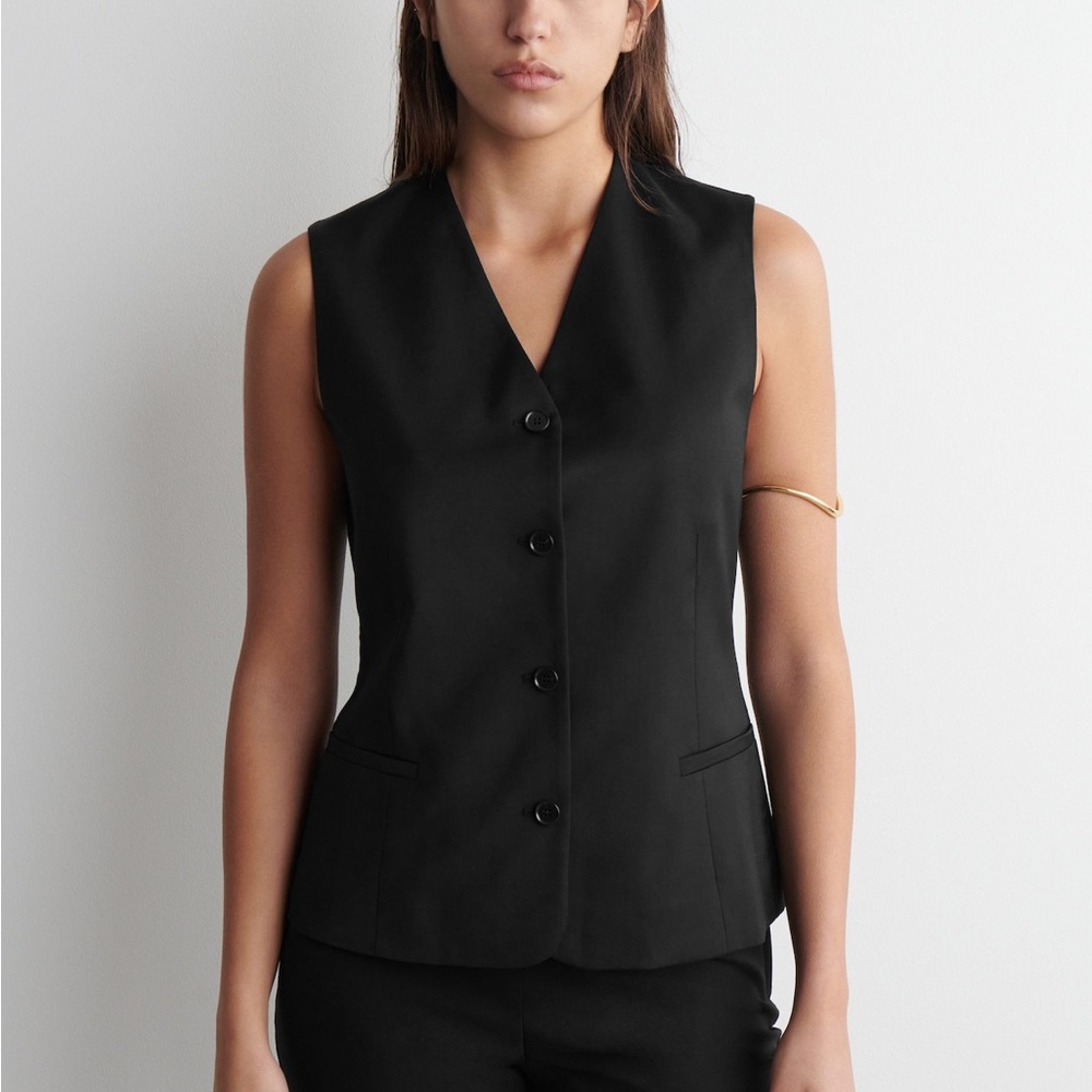 COS TAILORED WOOL VEST